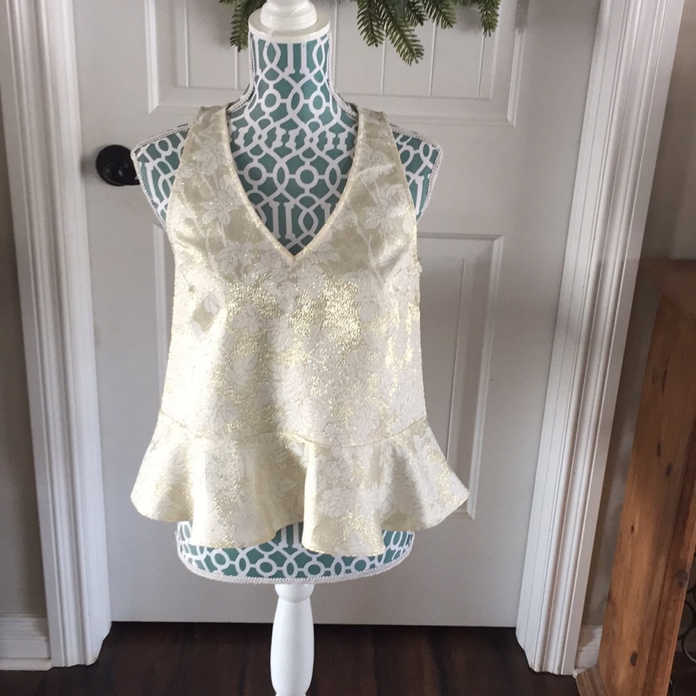 Cute peplum dress tank